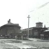 Bethel Railroad Station and train.jpg
