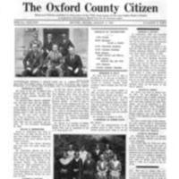 1931 Oxford County Citizen Special Edition