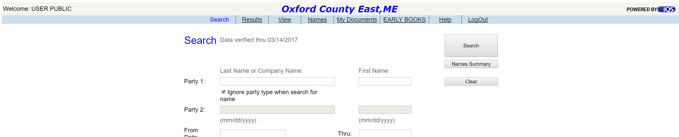 Oxford County Registry of Deeds